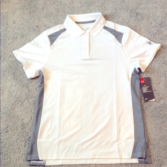 NWT Women’s Under Armour Color Block Polo Shirt - Picture 5 of 11
